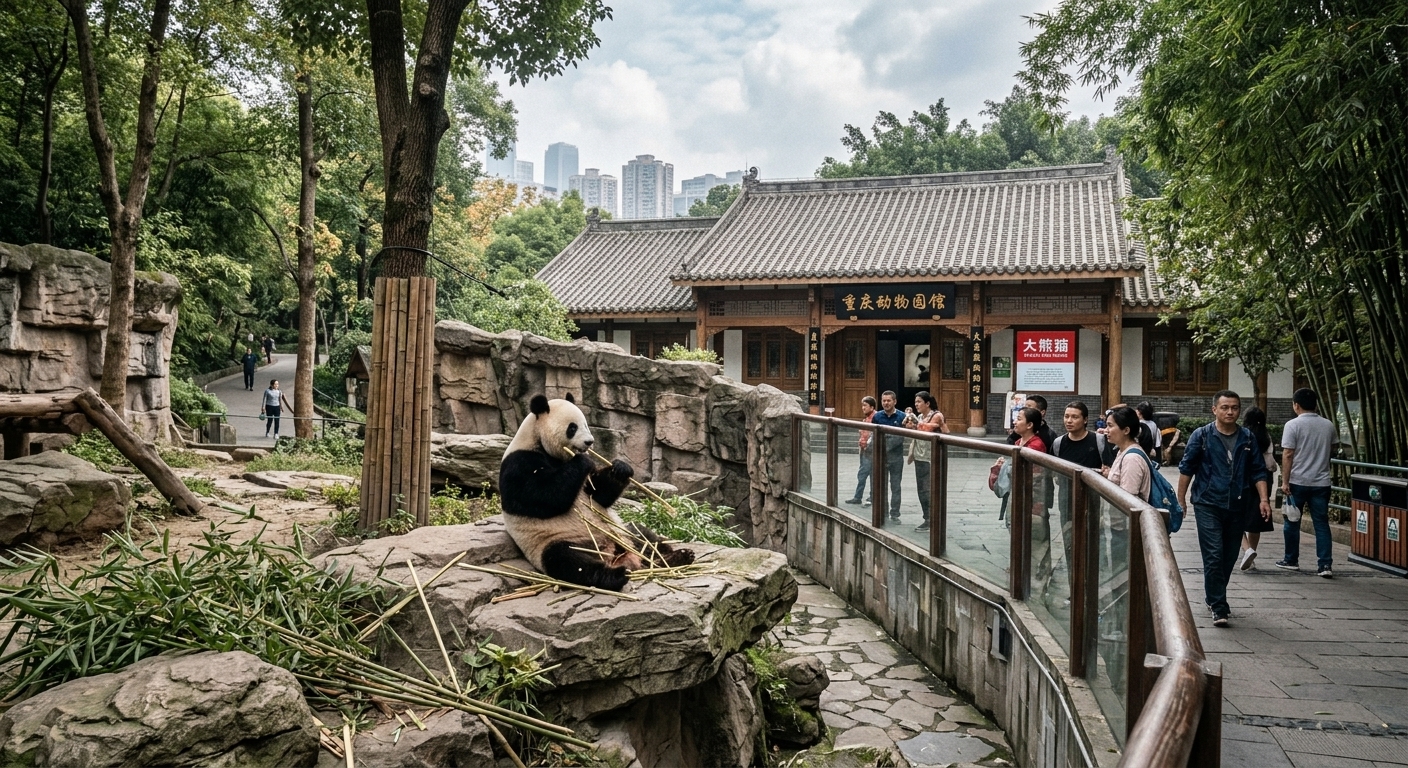 Chongqing Zoo (Panda House)