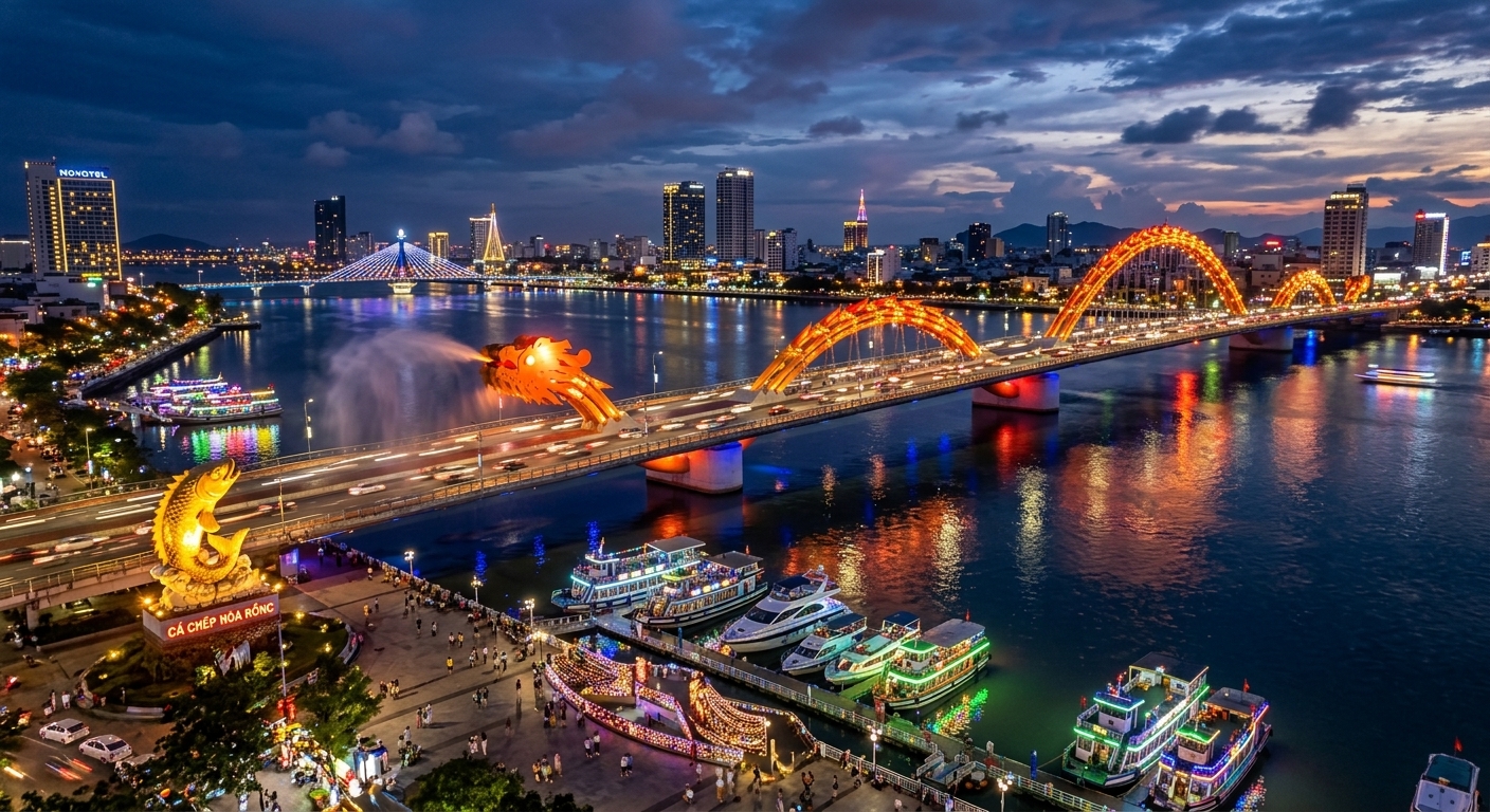 Dragon Bridge & DHC Marina Complex