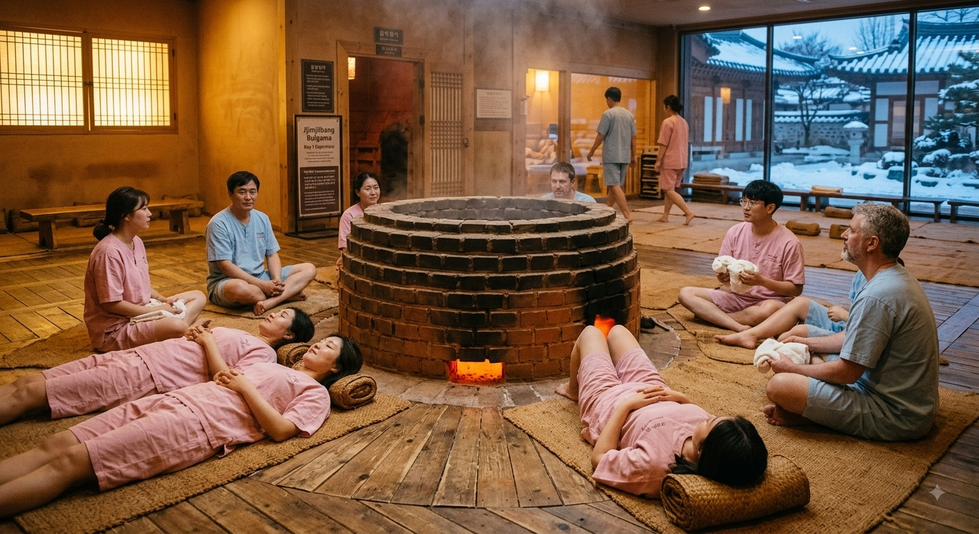 Korean Traditional Jjimjilbang